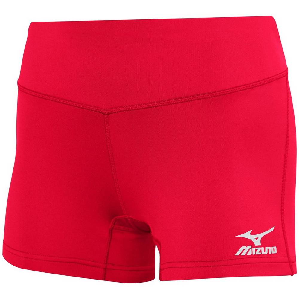 Mizuno Victory 3.5" Inseam Női Rövidnadrág Piros NTZ927468